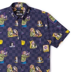 RSVLTS “More Cowbell” button down dress shirt.